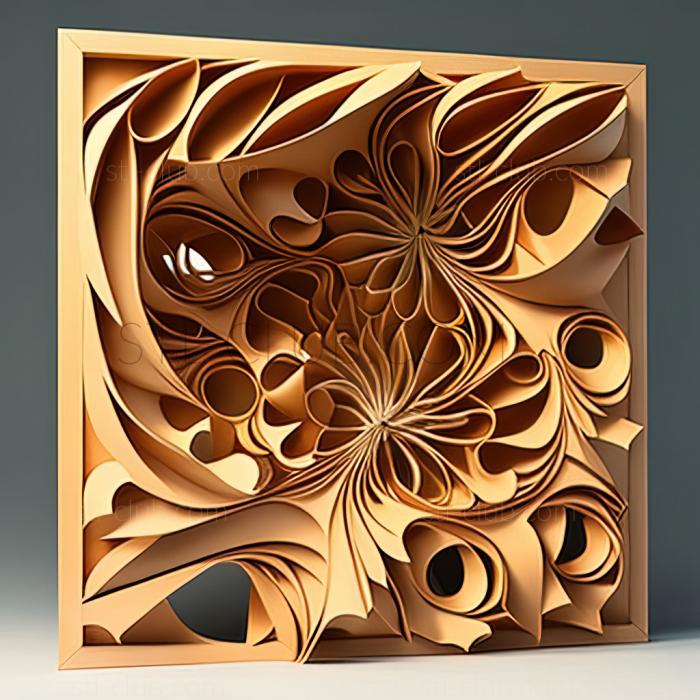 3D model st abstract art (STL)